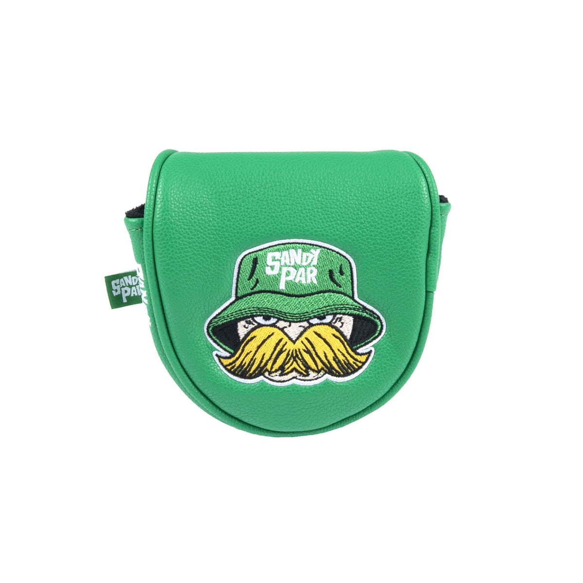 Sandy Par Oversized Mallet Putter Cover (Green / Yellow)