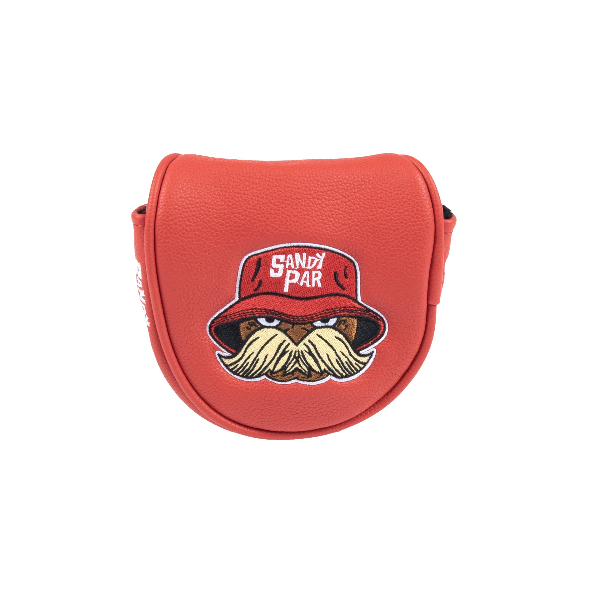 Sandy Par Oversized Mallet Putter Cover (Red / Sand)