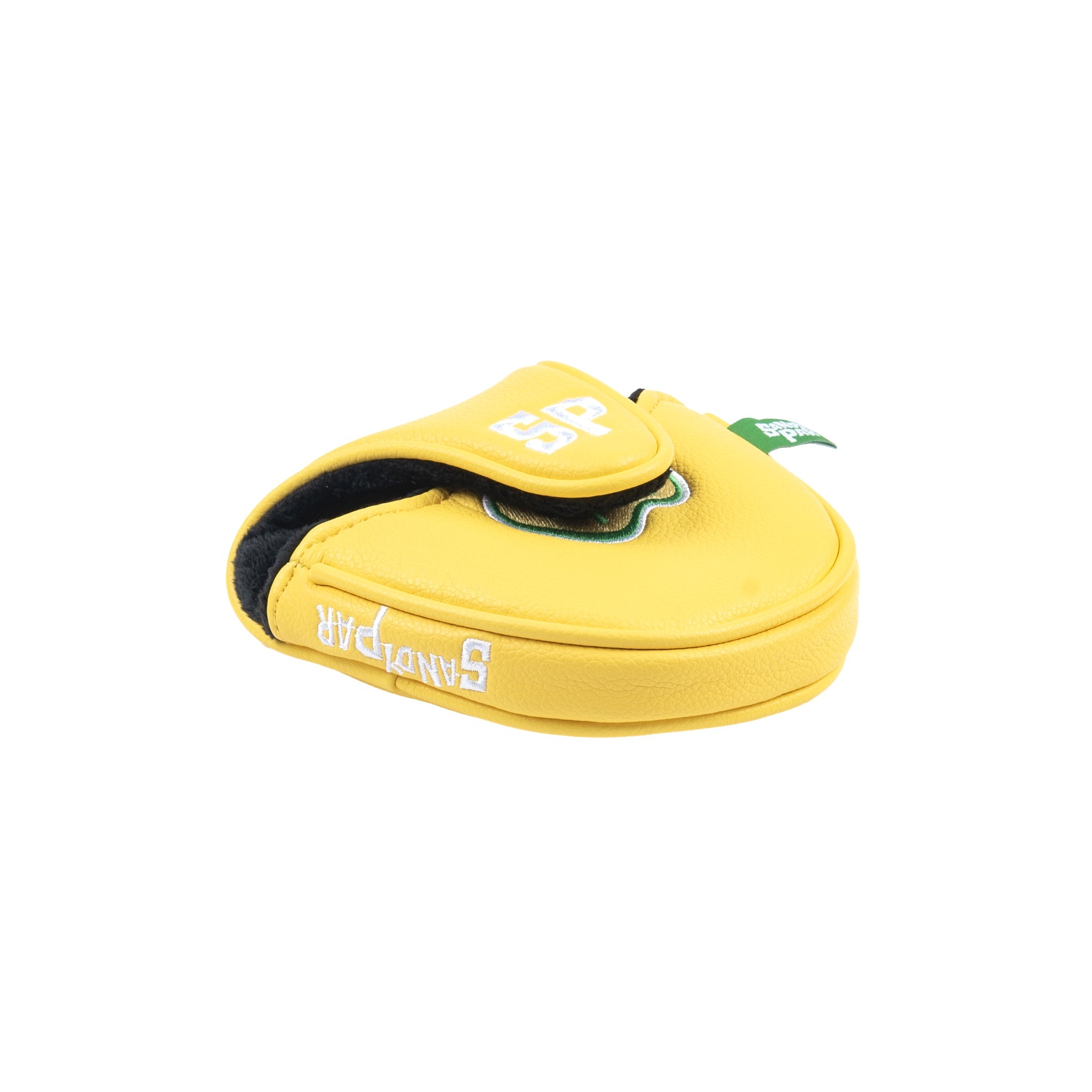 Sandy Par Oversized Mallet Putter Cover (Yellow / Brown)