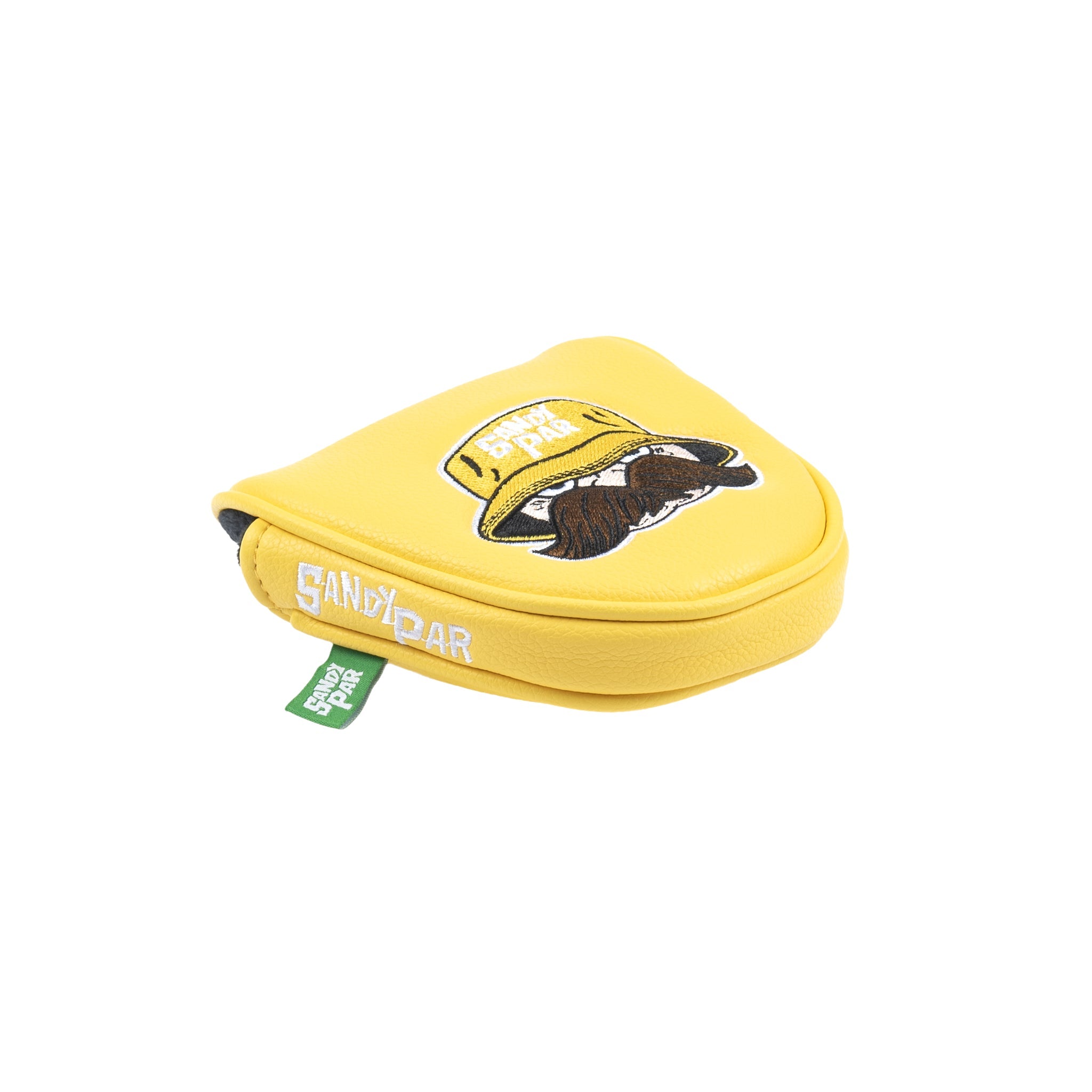 Sandy Par Oversized Mallet Putter Cover (Yellow / Brown)