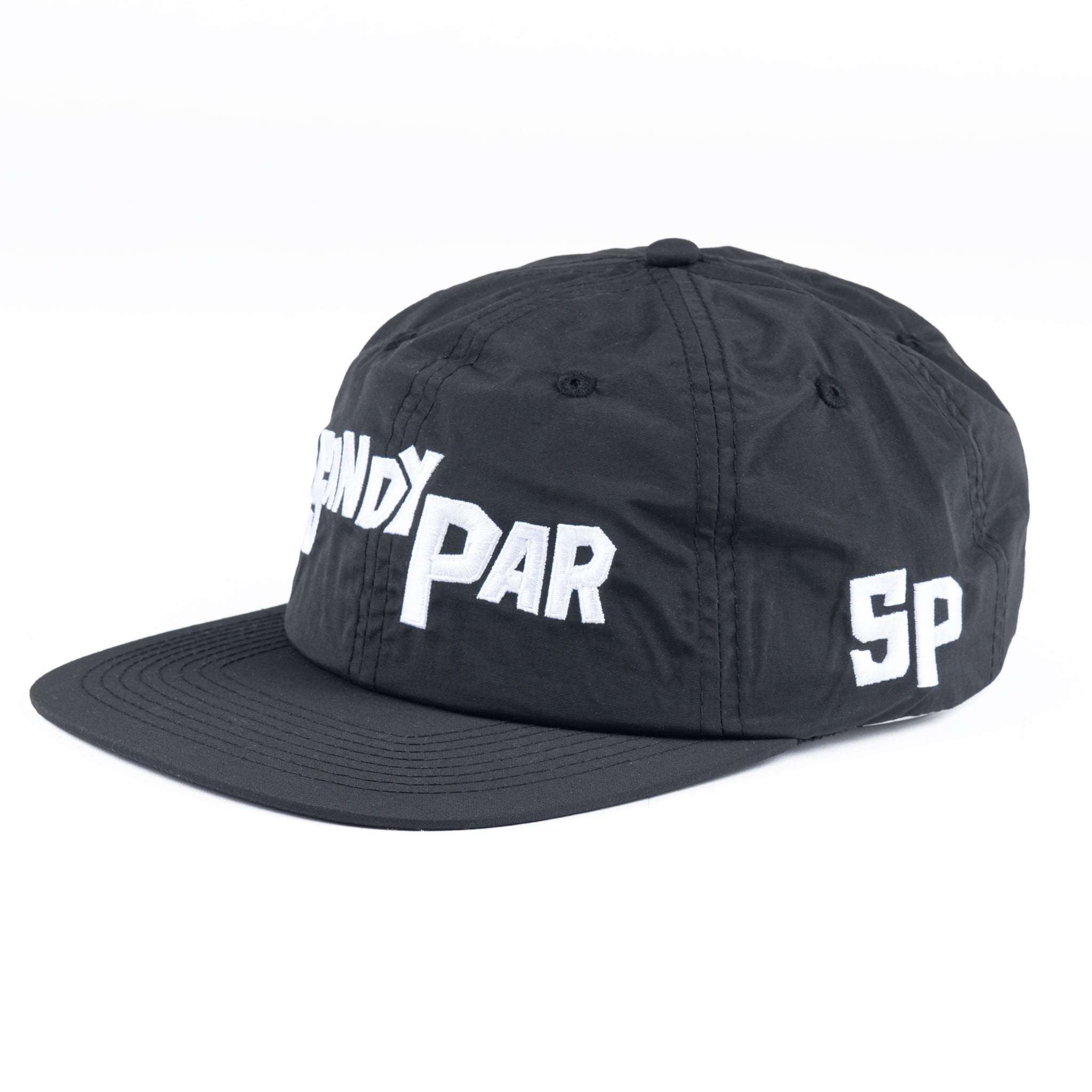 Sandy Par Nylon 6-Panel (Black)