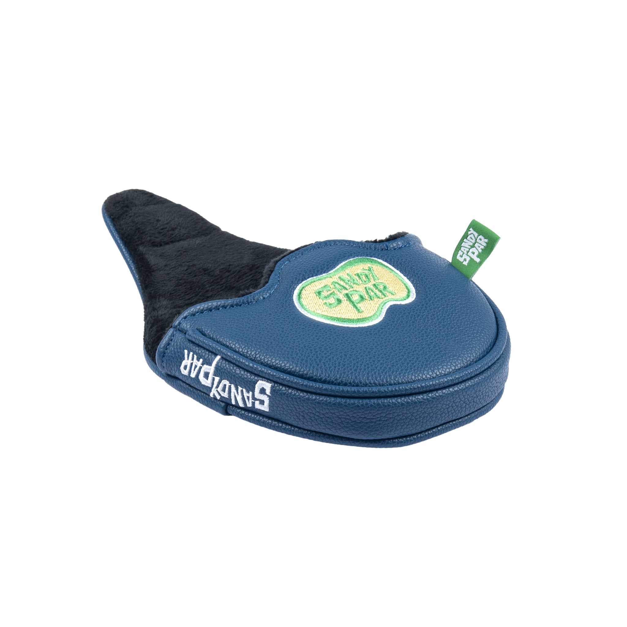 Sandy Par Oversized Mallet Putter Cover (Blue / Burnt Orange)