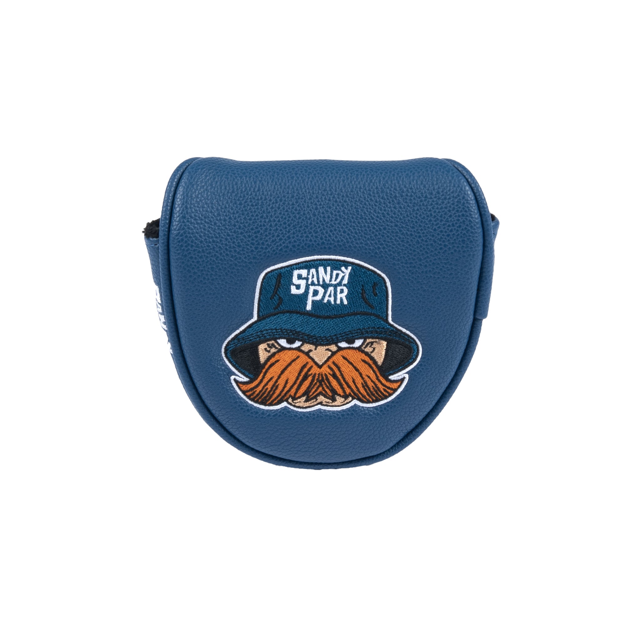 Sandy Par Oversized Mallet Putter Cover (Blue / Burnt Orange)