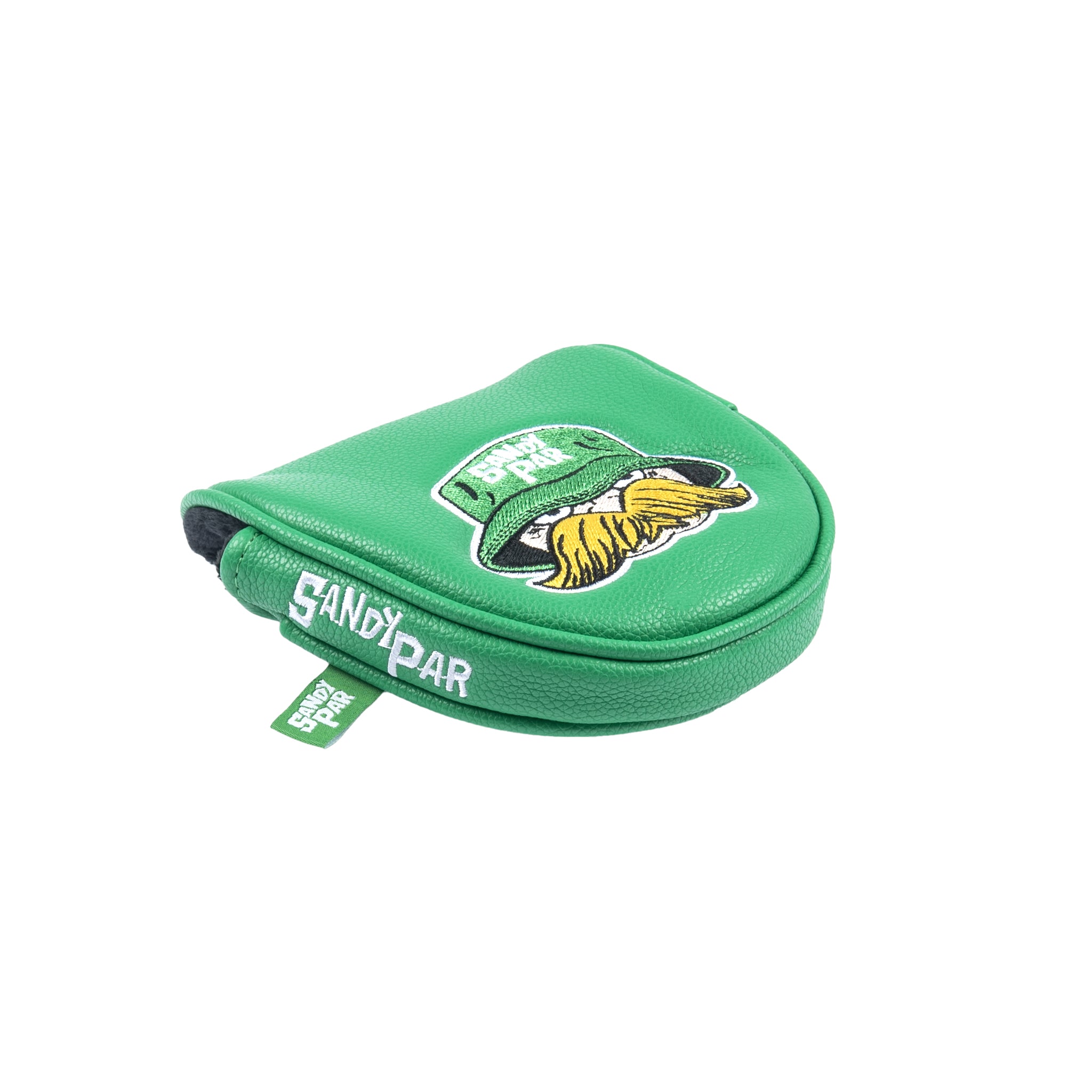 Sandy Par Oversized Mallet Putter Cover (Green / Yellow)